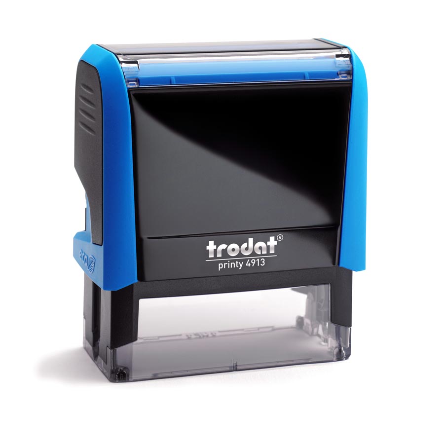 Прочный пластиковый корпус с автоматическим окрашиванием Специальные держатели для подушки, предотвращающие вероятность испачкать пальцы Эко продукт: 38 мм х 14 мм.