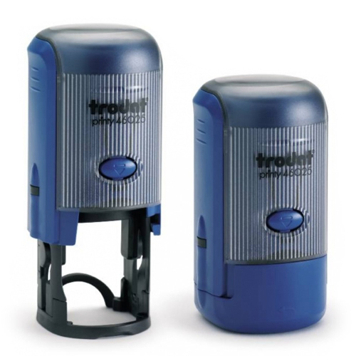 Автоматическая оснастка для печати врача  Идеальное качество оттиска благодаря улучшенному подушечному материалу Поставляется в комплекте с крышкой Оснастку можно переносить в сложенном виде Круглая текстовая плата Прочный пластиковый корпус Диаметр 25 мм. 